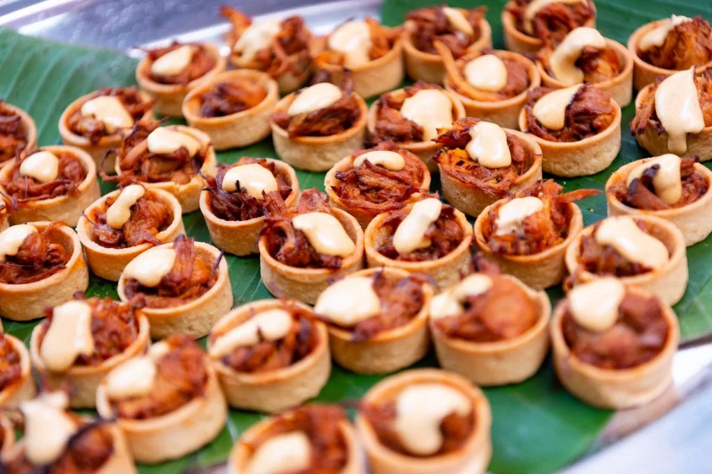 Seasonal wedding food at The Chapel