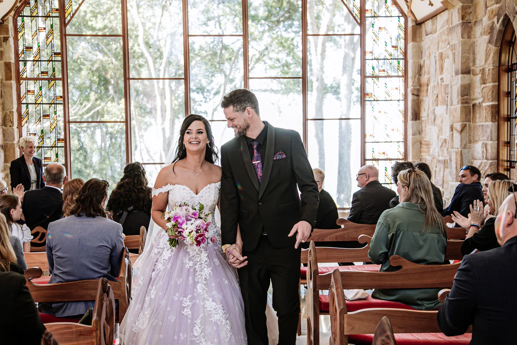 Tamika and Tim's wedding at The Chapel Montville